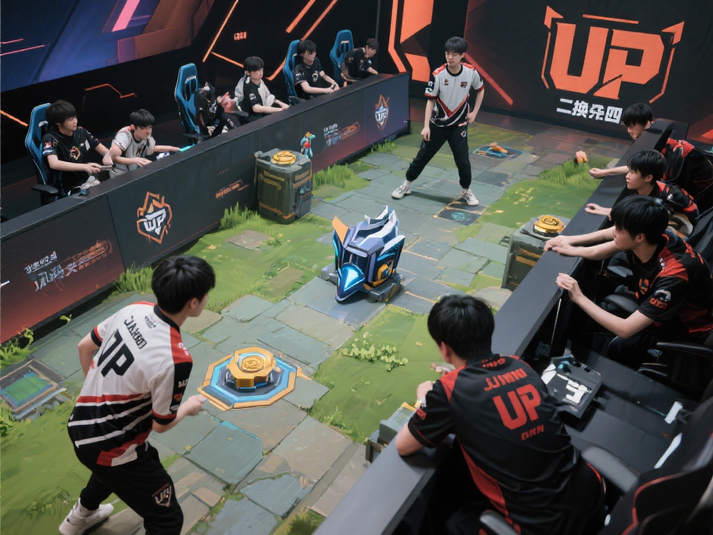 在团队拉扯节奏得到稳定控制后，比赛迅速进